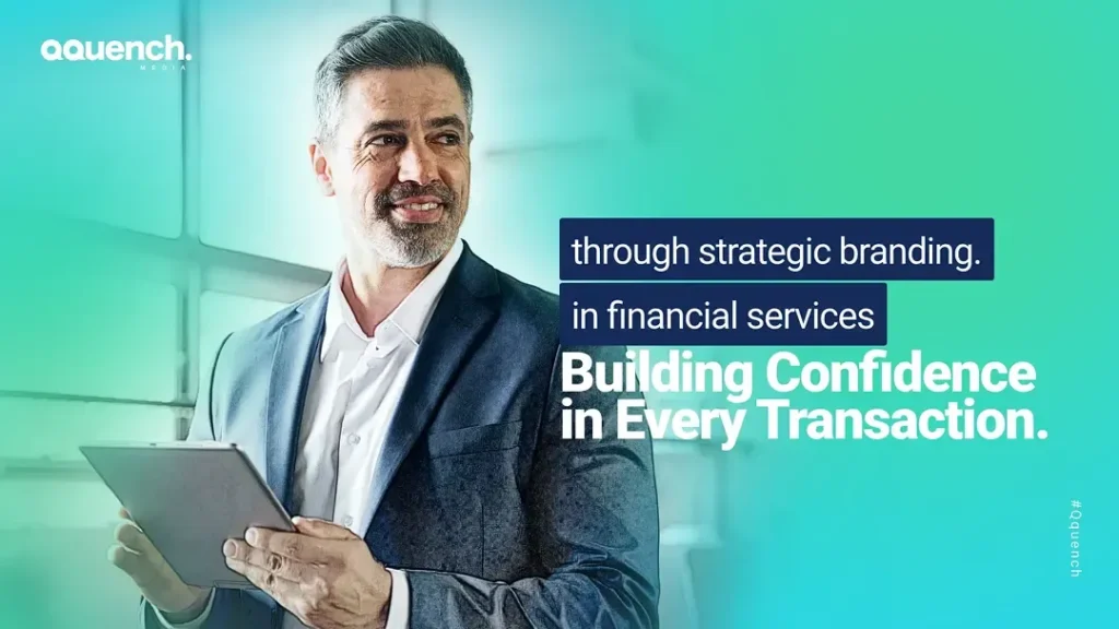 Strategic branding in financial services — building confidence in every transaction."