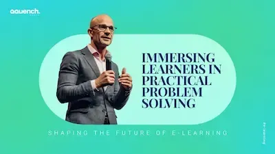 Immersing Learners in Practical Problem Solving blog banner shaping the future of eLearning