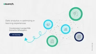 Network of connected icons representing communication, data, and analytics with clean, minimal lines.