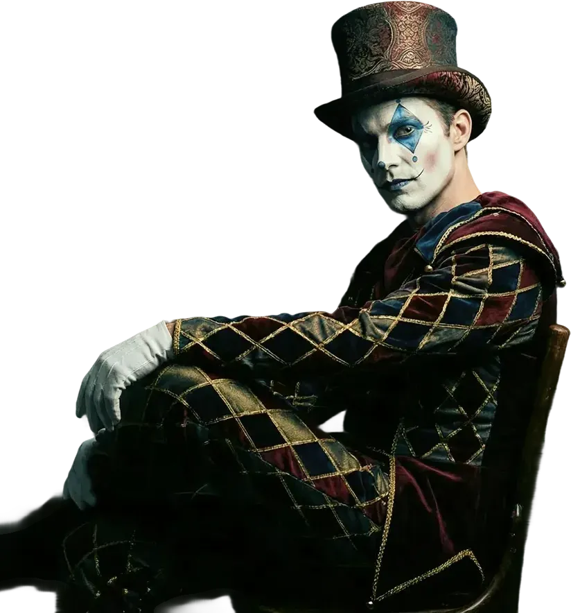Qquench digital character 'Jester'  explaining Governance frameworks for AI automation systems