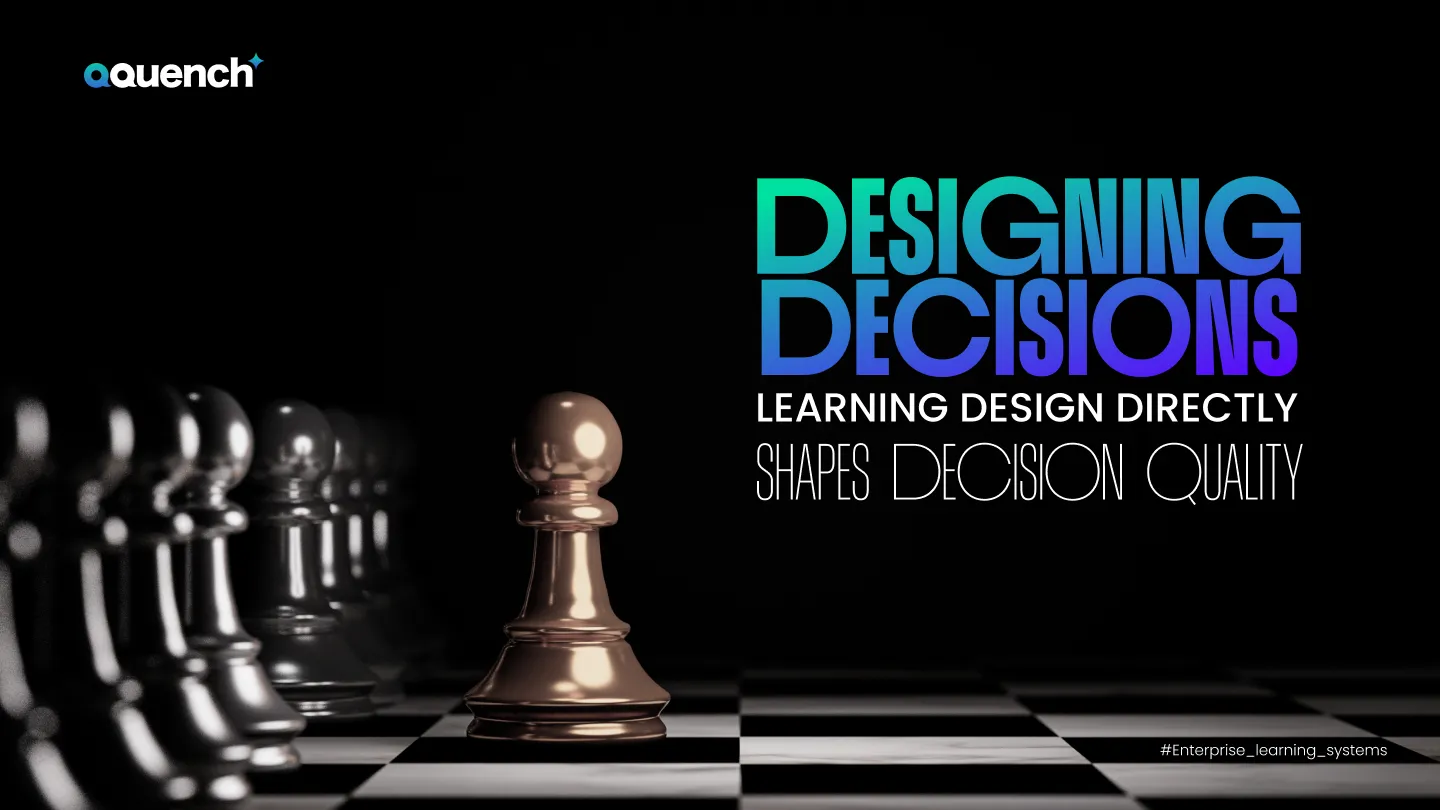 How Learning Design Shapes Decision Making