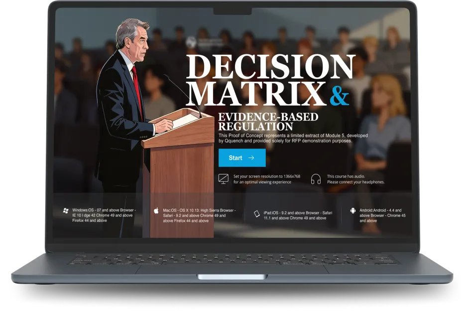 Decision Matrix & Evidence-Based Regulation